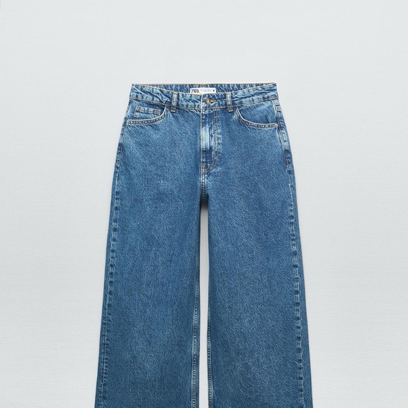 Zara Denim - Zara Women's Denim Wide-Leg Jeans